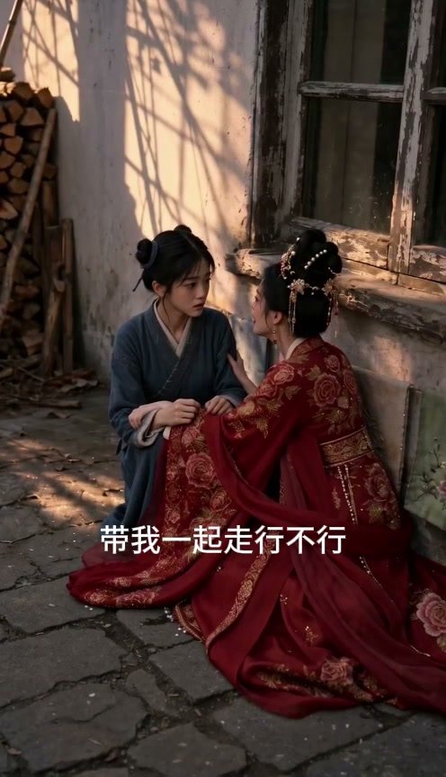 替嫁丫鬟成皇后剧照：丫鬟与红嫁衣