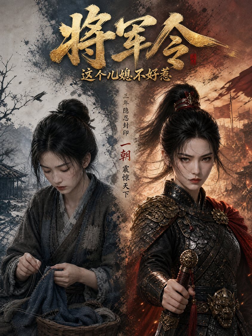 AI古风海报：将军令